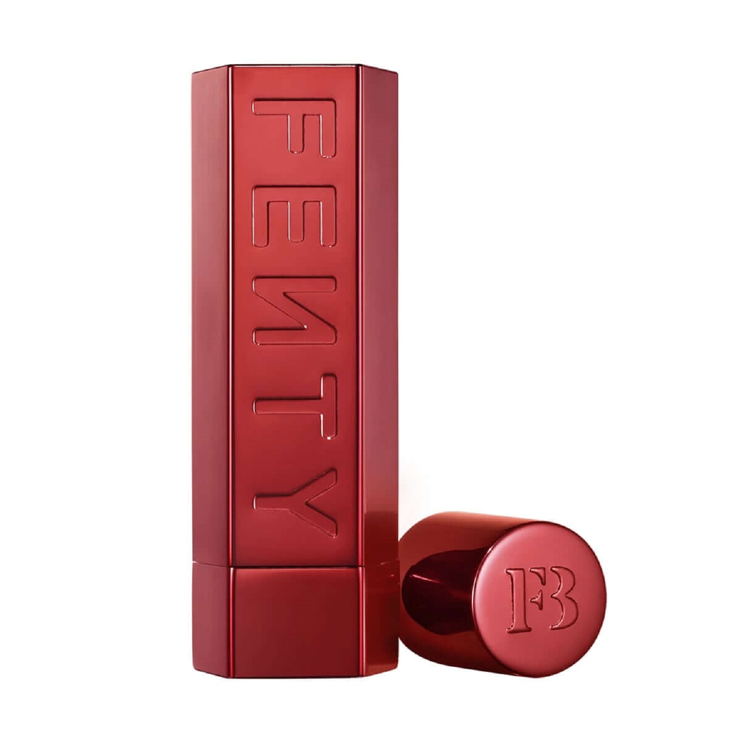 icon lipstick red case: semi-matte lipstick (estuche para labial)